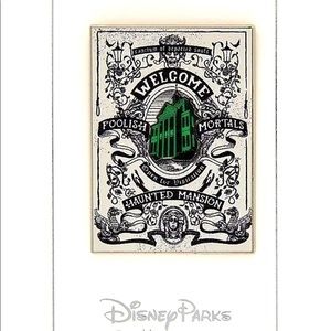 Disney Haunted Mansion Foolish Mortals Pin New